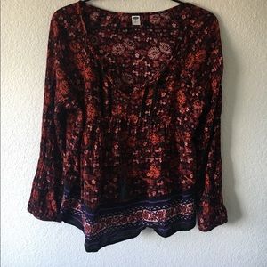 Old Navy long sleeve flowy shirt